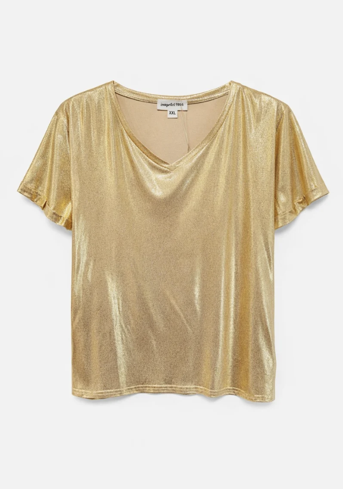 T-shirt doré