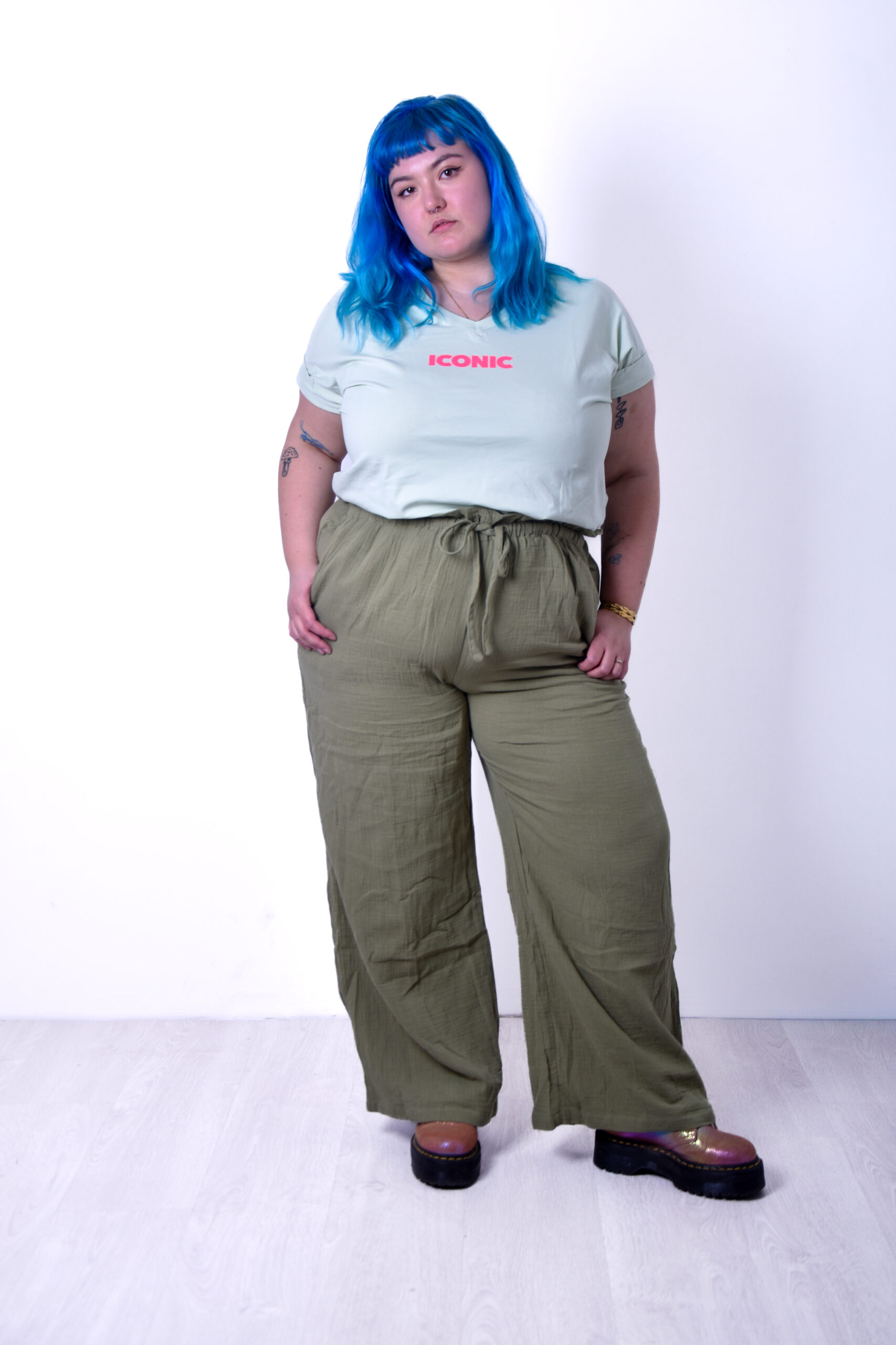 Pantalon Isaline kaki